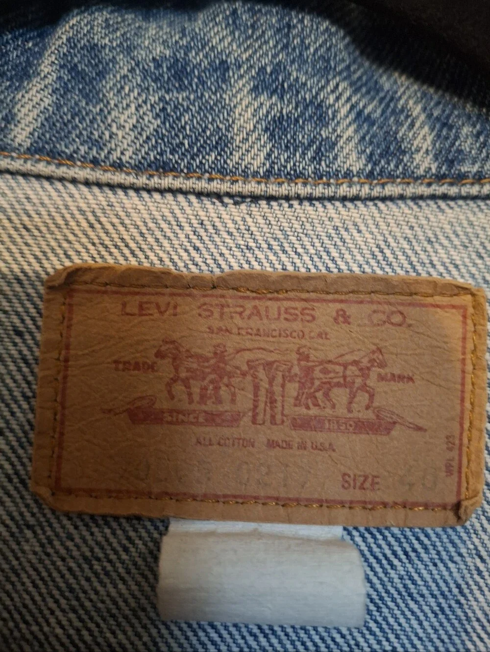 Vintage Blue Denim Jacket